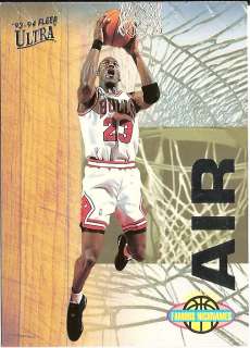 1993 1994 Michael Jordan Ultra Famous Nicknames AIR #7  