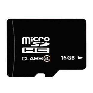   Class 4 16GB 16G Micro SD SDHC MicroSD TF Memory Card + Free Adapter