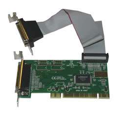 included pci low profile parallel card cd driver and user manual model 