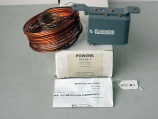 Powers Low Temperature Detection Thermostat 134 1511  