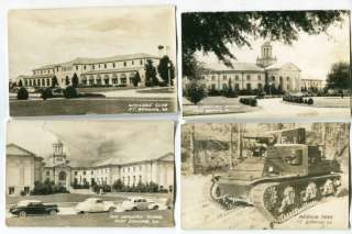 Real Photo Postcards, Fort Benning, Georgia, 1930s  