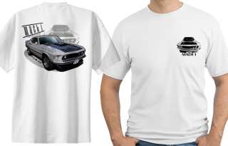 1969 Ford Mustang Mach 1 Official Licenced Tshirts  