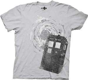 Dr Who Tardis Public Police Call Box T Shirt Large  