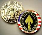 Special Operations Command 24K Gold plated Print challenge coin