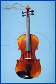 Fine Hand Carved 4/4 Violin Labeled Sandner Germany Thomastik Strings 