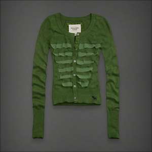 Abercrombie Elaine Button Sweater XS S M NEW Was$68  