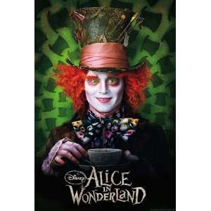 Alice im Wunderland Poster Hutmacher (Johnny Depp)   Poster 