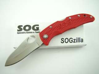sogzilla small with a plain edge 8cr13mov stainless steel blade and 