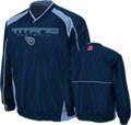 Tennessee Titans Coachs Choice II Navy Lightweight Pullover Jacket