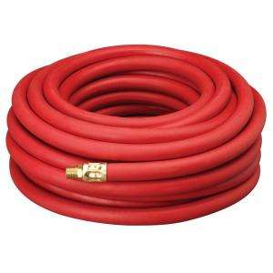 Amflo 3/8 in. x 50 Ft. Red Rubber Air Hose 552 50AE 