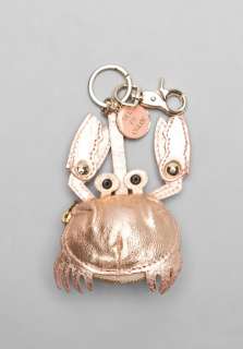 SEE BY CHLOE Crab Party Keychain in Bronze  