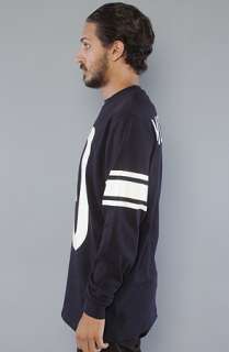 10 Deep The Elway Long Sleeve Tee in Dark Navy  Karmaloop 