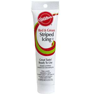 Wilton Striped Icing Tubes 4.25 oz Various Colors NEW  
