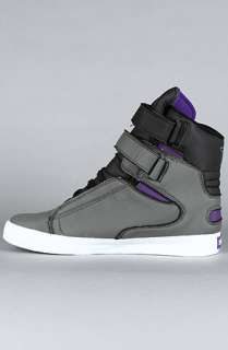SUPRA The Society Wet Pack Sneaker in Charcoal Neoprene TUF with 