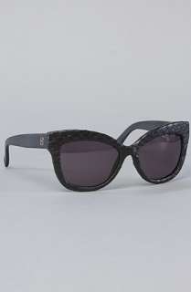 House of Harlow 1960 The Linsey Sunglasses in Black Snake  Karmaloop 