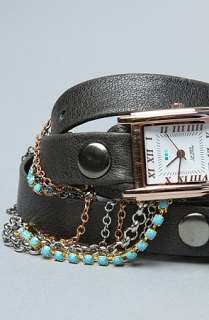 La Mer The Turquoise Crystal Multi Chain Watch  Karmaloop 