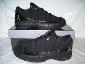 NIKE JORDAN TE II ADVANCE sneaker shoe men size 10 black  