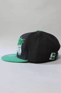 47 Brand Hats The Celtics Kalvin MVP Snapback Cap in Black Kelly 