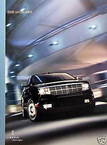2008 Lincoln MKX crossover new vehicle brochure  