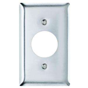 Pass & Seymour/Legrand 1 Gang Stainless Steel Single Receptacle Wall 