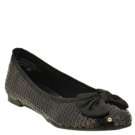 Womens Annie Zia Silver Sequin Shoes 