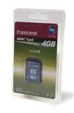 Transcend 4GB SDHC Class 6 (7MB/sec) Secure Digital Item#  T555 1104 