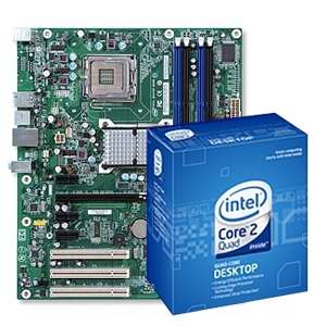 Intel DP43TF Motherboard CPU & Intel Core 2 Quad Q8200 2.33GHz 