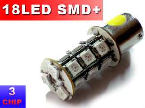 1157/3496 18 LED SMD Bulb Tail Lights RED/WHITE/AMBER/BLUE (Pair 
