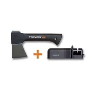 Fiskars X5 Universaltaxt (121121) + Fiskars Schärfer  