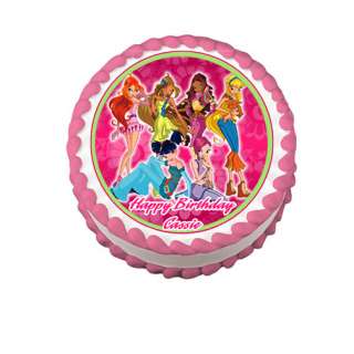 WINX CLUB Edible Cake Image Party Decoration Supplies  