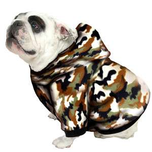 English Bulldog   Hoodie Sweatshirt CAMOUFLAGE  