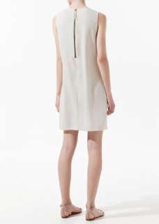 97K CREW NECK SLEEVELESS DRESS WITH FRINGING AT THE FRONT 2618  