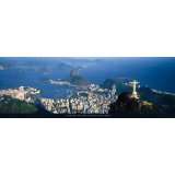 Tom Mackie   View over the city and bay, Rio de Janeiro Kunstdruck 