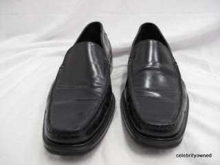 Cole Haan Black Shiny Leather Loafers 11 M  
