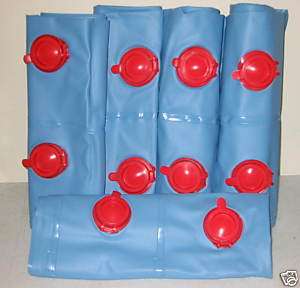 NEW 1x8 Pool Cover Winter Water Bag Double Tube 5 pack  