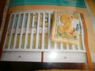   In The Pond 3pc Baby Bedding Crib Set Infant Duck Turtle Snail  