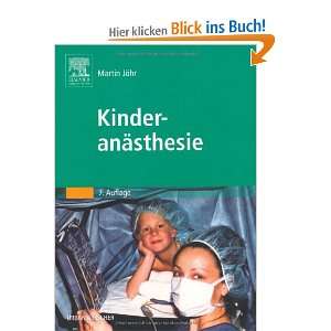 Kinderanästhesie  Martin Jöhr Bücher