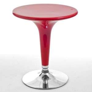 Modern Red ABS Adjustable Bar Table Counter Table NEW  