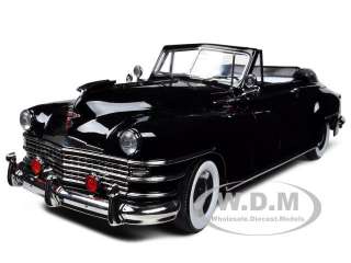 1948 CHRYSLER NEW YORKER CONVERTIBLE BLACK 118 BY SIGNATURE MODELS 