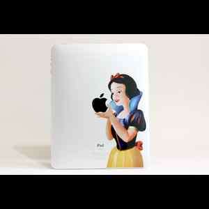 Snow White iPad 1, 2 Apple Sticker Decal Skin Cover  