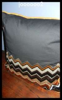 New MISSONI FOR TARGET Throw Toss Pillow Colore Zig Zag Geometric 