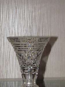 Waterford Vintage Crystal Vase 8 inches  
