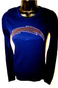San Diego Chargers Bling Womens Thermal AllColors/size  