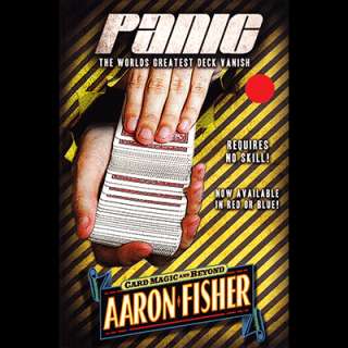Panic (DVD and RED gimmick) by Aaron Fisher   DVD  