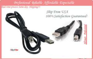USB Printer Cable for HP Officejet L7780 8000 8500 PRO  