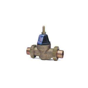 Watts 1 in. Brass FPT x FPT Water Pressure Regulator Valve with 