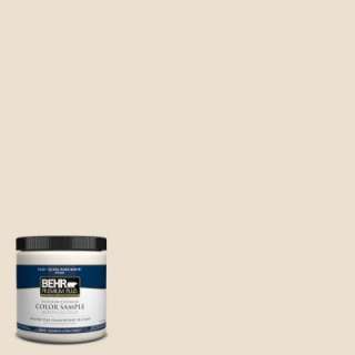 BEHR Premium Plus 8 oz. Country Beige Interior/Exterior Paint Tester 