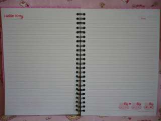 Sanrio I Love Hello Kitty Spiral Notebook Handbook B 09  