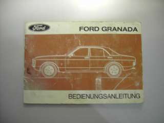 Bedienungsanleitung Ford Granada in Nordrhein Westfalen   Roetgen 
