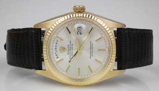 Rolex Oyster Perpetual Day Date 18K   Silver Dial (1970)  